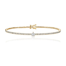 Load image into Gallery viewer, Solitaire Diamond Tennis Bracelet

