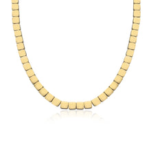 Load image into Gallery viewer, Large Golden Square Necklace

