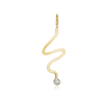 Load image into Gallery viewer, Wiggly Solitaire Charm
