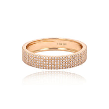 Load image into Gallery viewer, Thick Pave Ring
