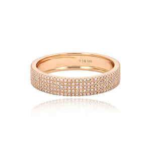 Thick Pave Ring