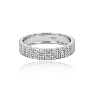 Thick Pave Ring