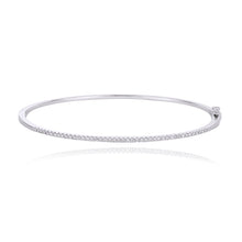 Load image into Gallery viewer, Thin Pave Bangle
