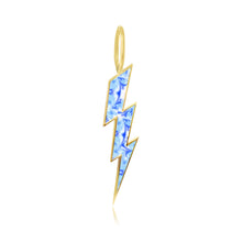 Load image into Gallery viewer, Tie Dye Lightning Bolt Charm
