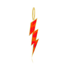Load image into Gallery viewer, Tie Dye Lightning Bolt Charm
