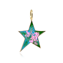 Load image into Gallery viewer, Star Tie Dye Charm
