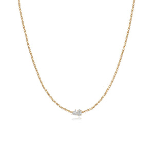 Two Diamonds Necklace