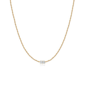 Two Diamonds Necklace