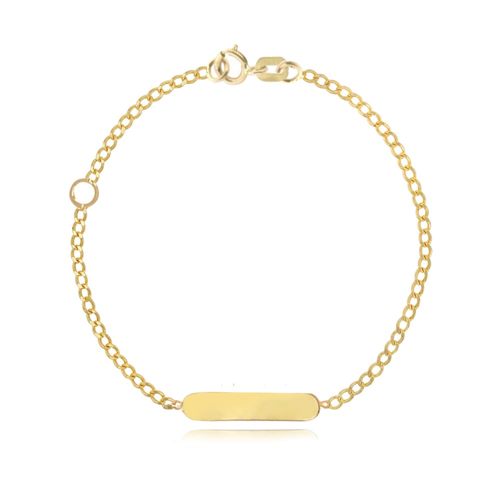 Id Plate Mini Cuban Bracelet