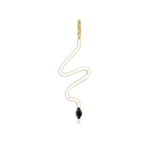 Load image into Gallery viewer, Wiggly Enamel Gemstone Charm
