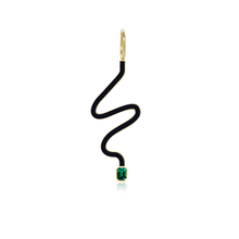 Load image into Gallery viewer, Wiggly Enamel Gemstone Charm
