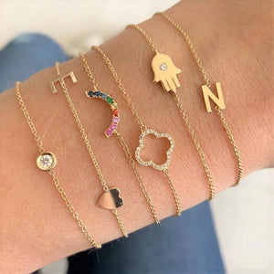 Bezel Diamond Bracelet
