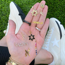 Load image into Gallery viewer, Modern Star of David Charm
