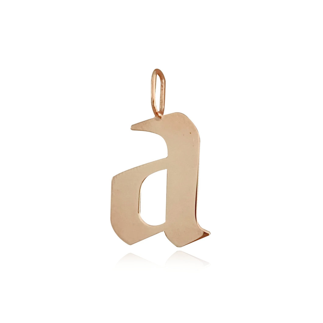 Gothic initial charm Clearance