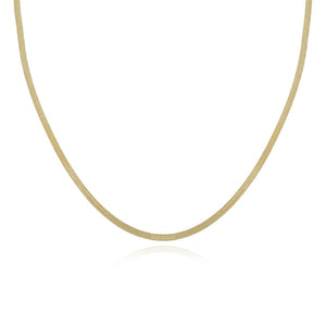 Thick Herringbone Necklace