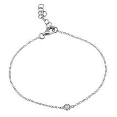 Bezel Diamond Bracelet
