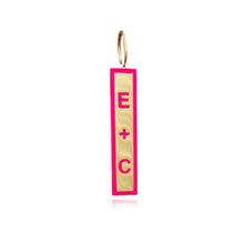 Load image into Gallery viewer, Border Enamel Custom Plate Charm
