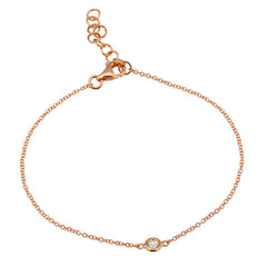 Bezel Diamond Bracelet