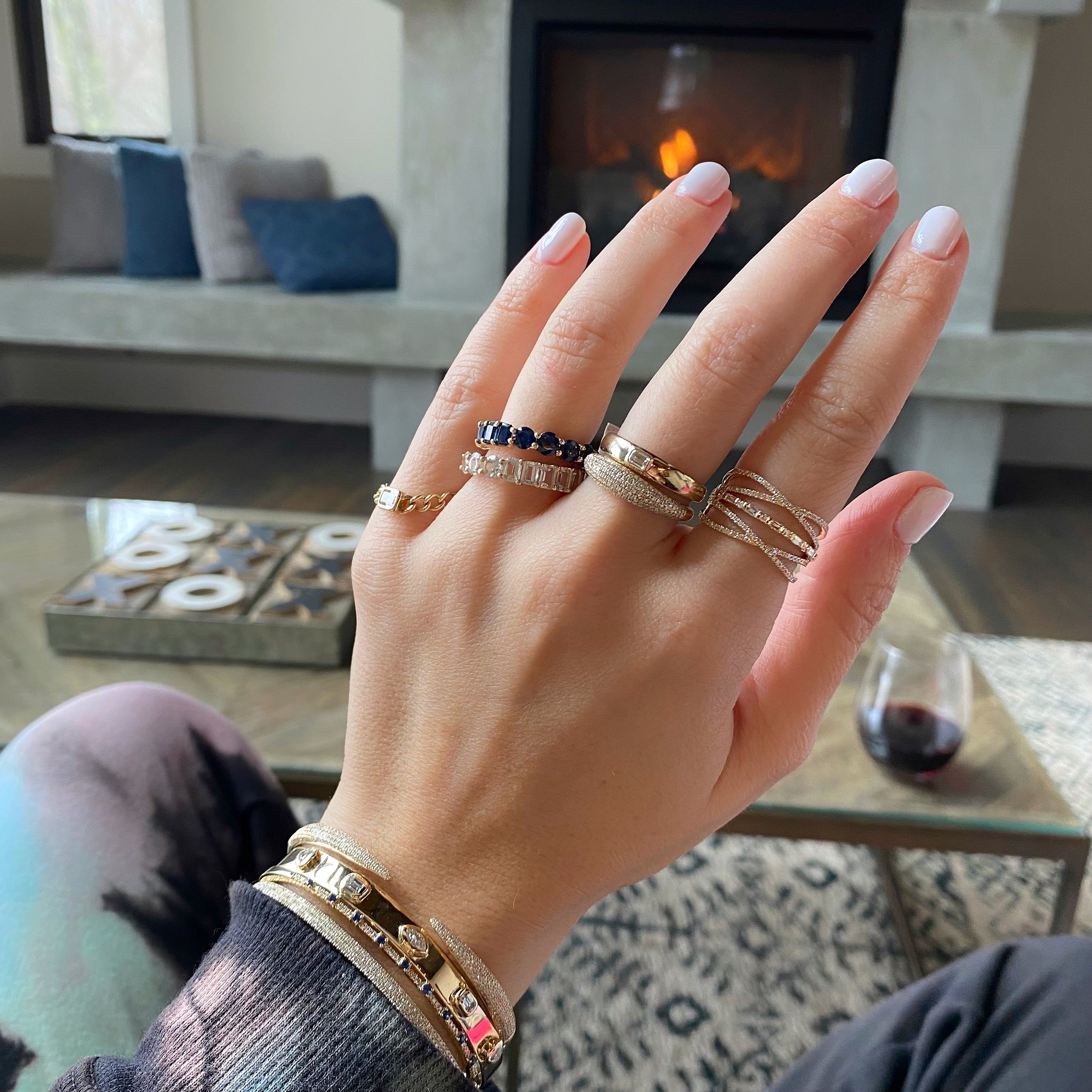 Small shop eternity ring