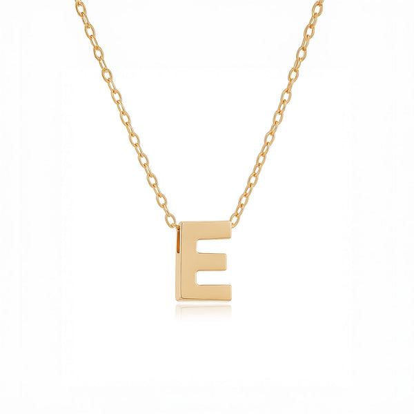 Multiple Block Initials Necklace
