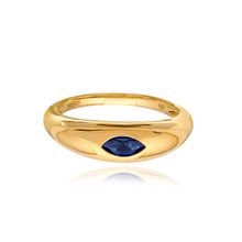 Load image into Gallery viewer, Marquise Stone Dome Ring
