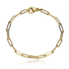 Load image into Gallery viewer, Large Paperclip Anklet
