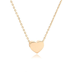 Block Heart Necklace