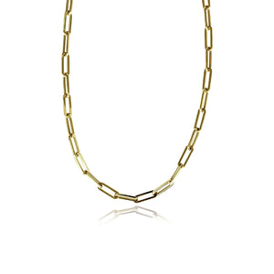 Large Paperclip Necklace Chain